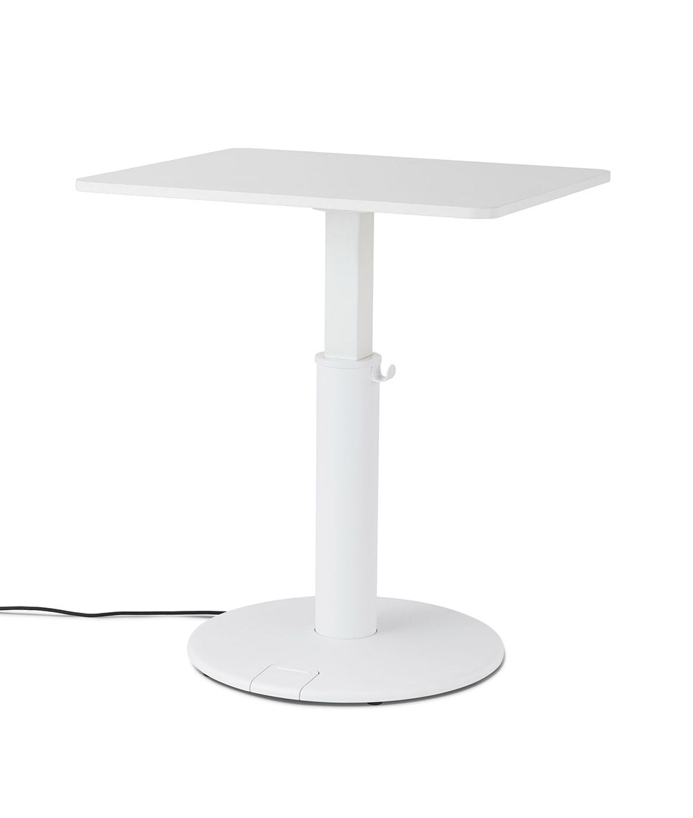 OE1 Rectangular Stehschreibtisch Studio Weiß