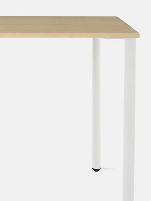 Close-up of seat adjustment controls on a mineral Aeron office chair