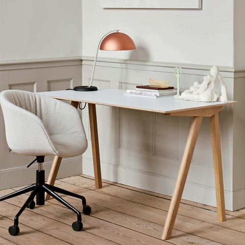 hay chair and desk