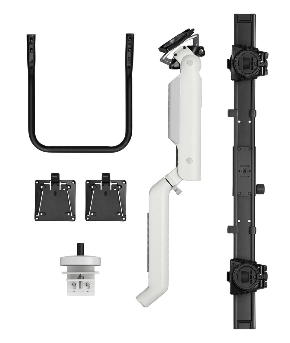 Flo X – Großformatiger Dual Monitorarm