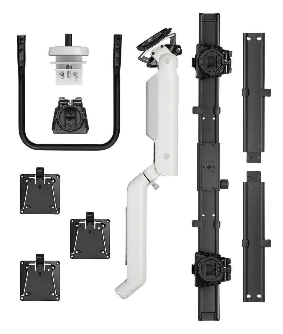 Flo X – Großformatiger Triple Monitorarm