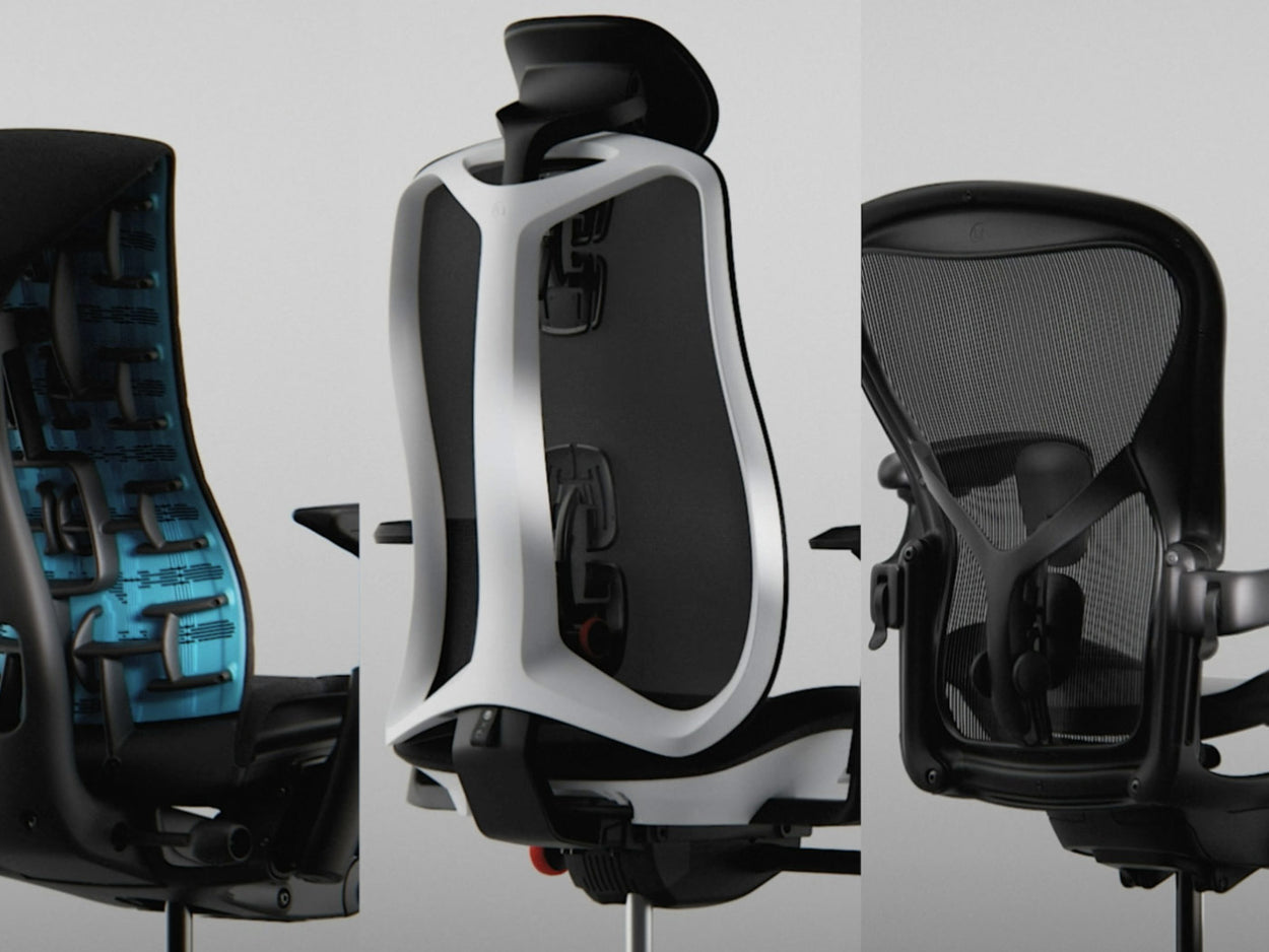 Herman Miller Embody, Vantum, Aeron gaming