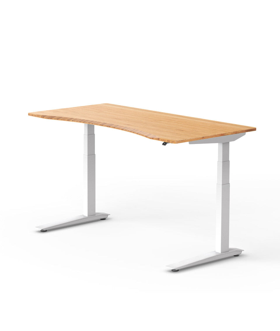 Fully Jarvis Contour Bambus-Stehschreibtisch