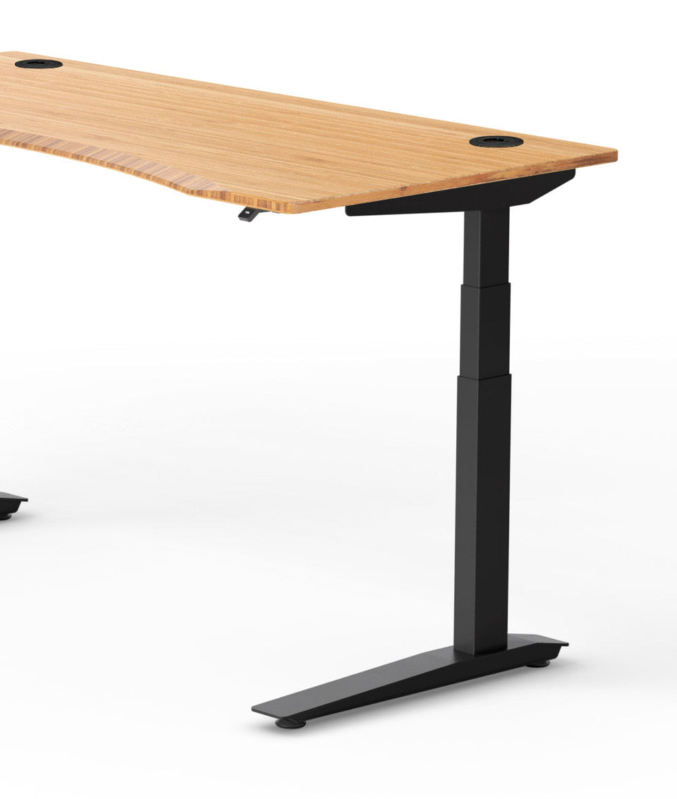 Fully Jarvis Contour Bambus-Stehschreibtisch