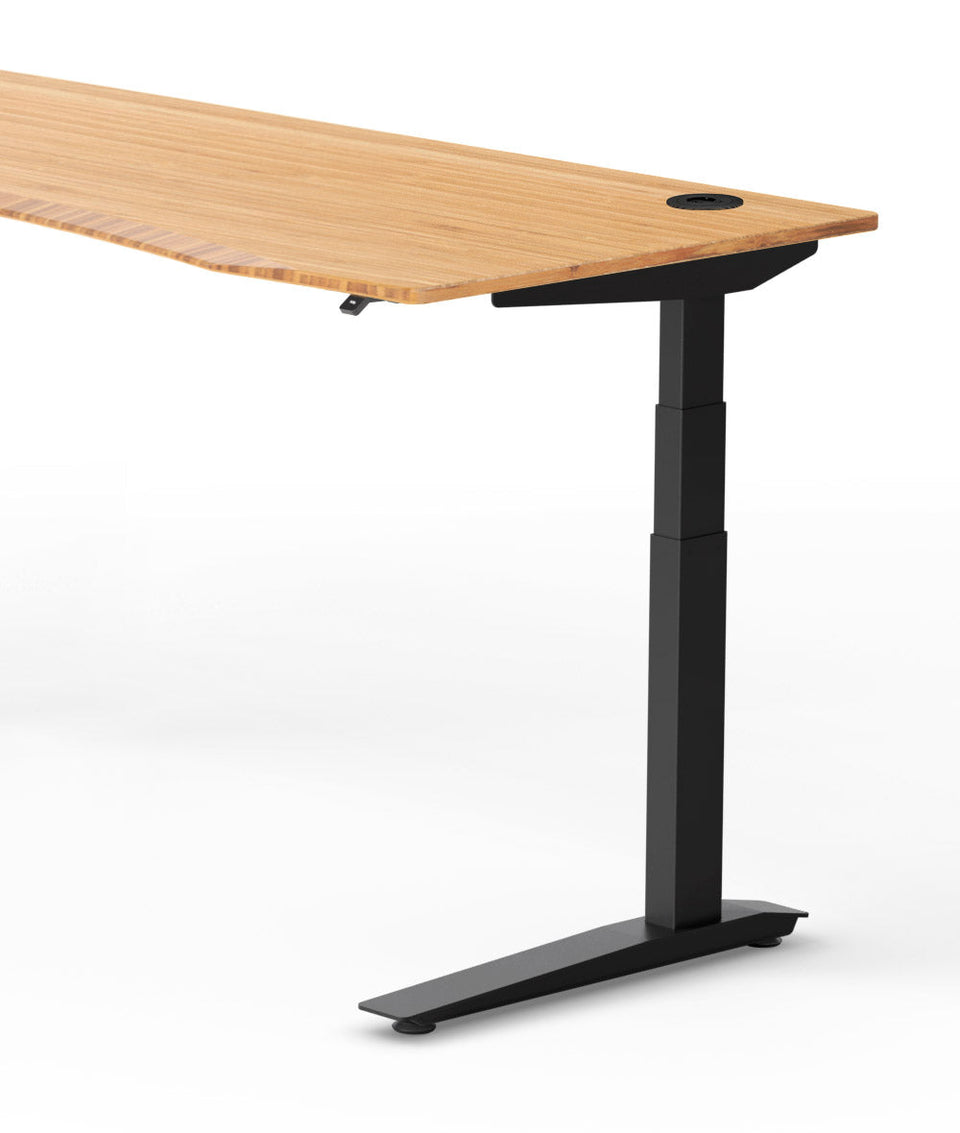 Fully Jarvis Contour Bambus-Stehschreibtisch