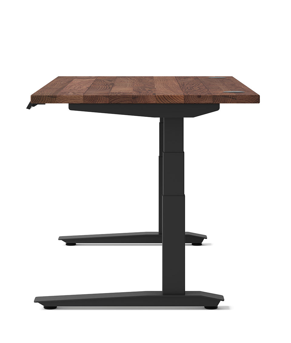 Fully Jarvis Hartholz-Sitz-Steh-Schreibtisch