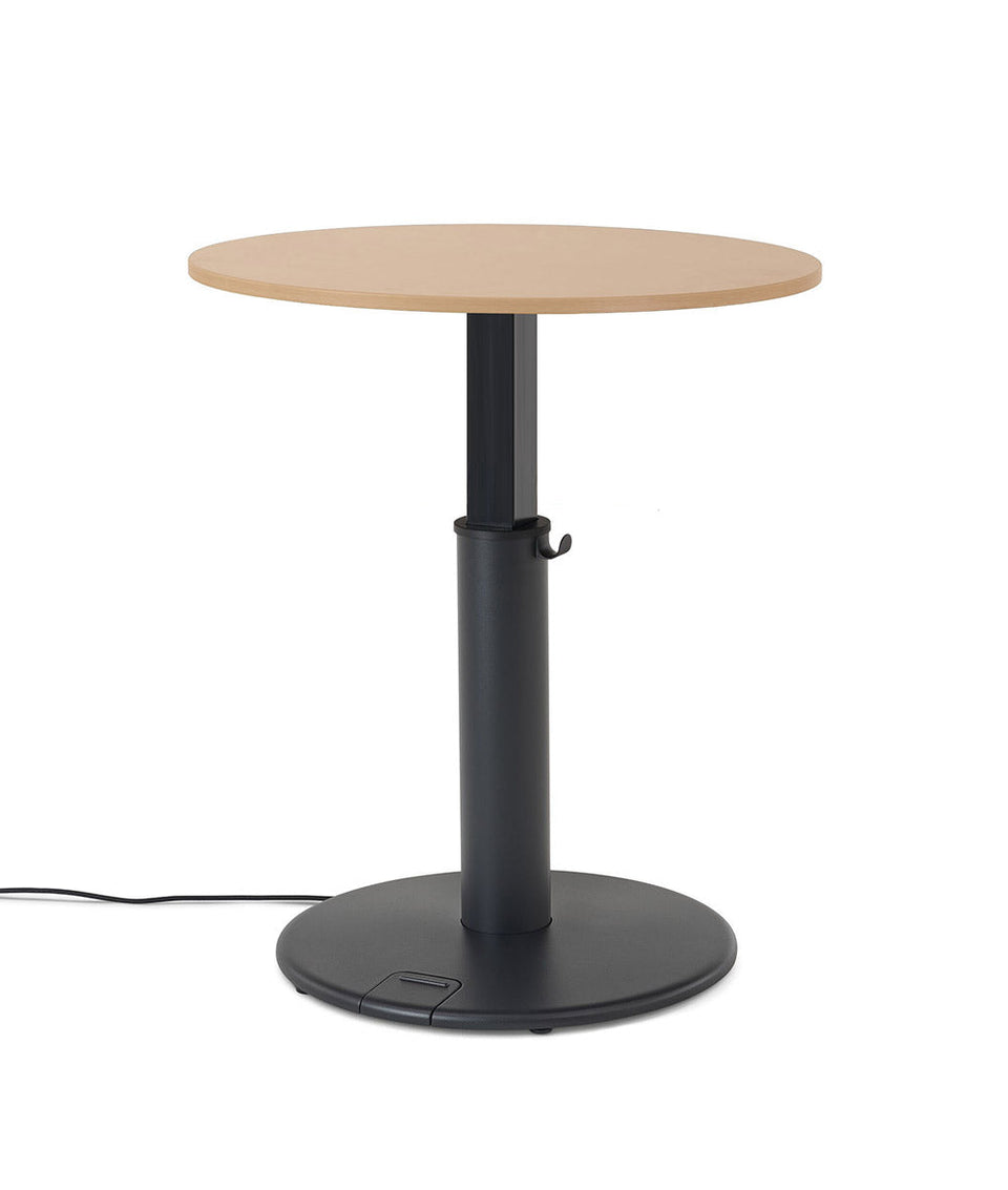 OE1 Runder Stehschreibtisch