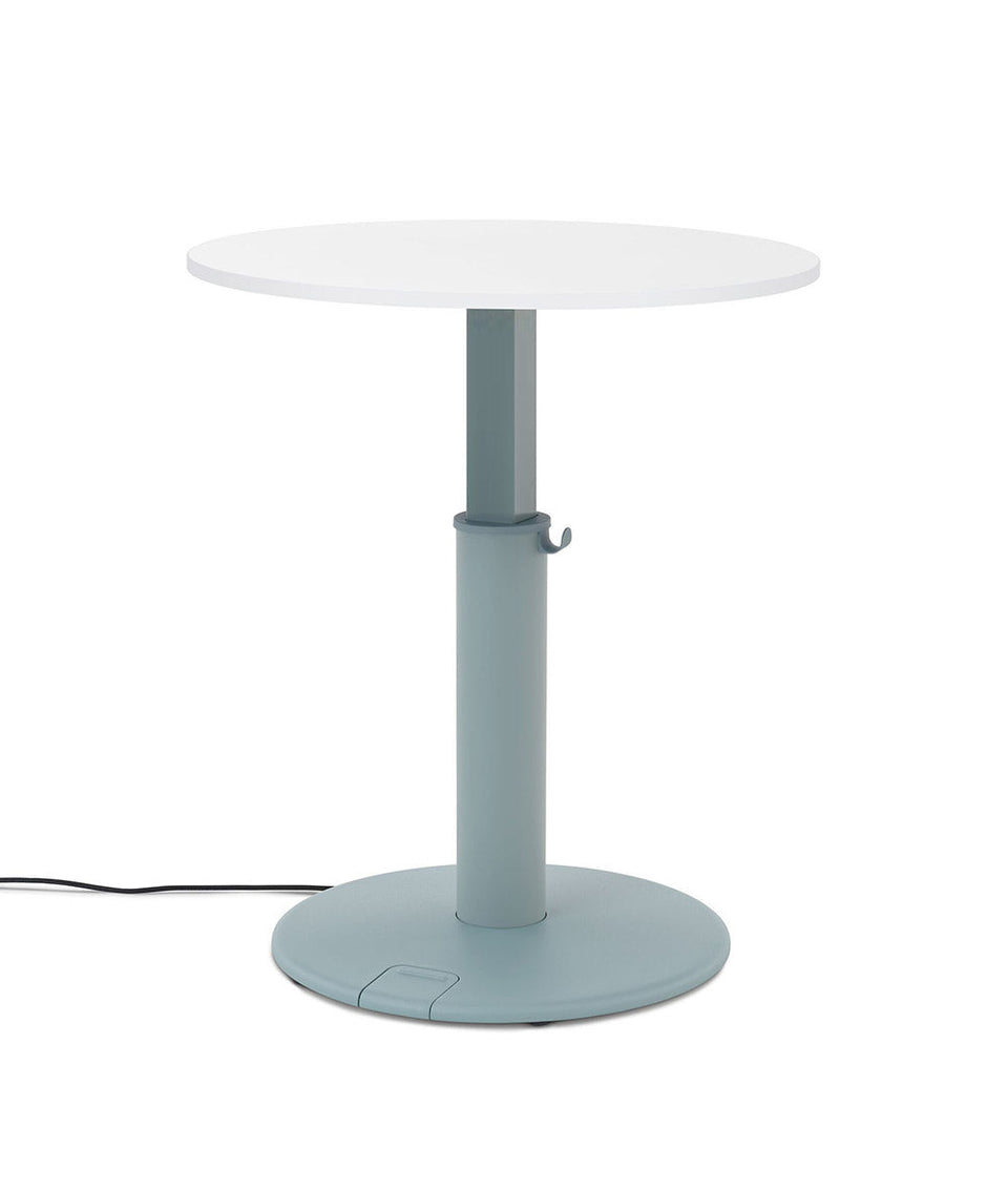 OE1 Runder Stehschreibtisch