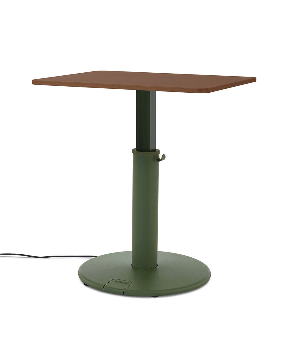 OE1 Rectangular Stehschreibtisch Helle Esche 