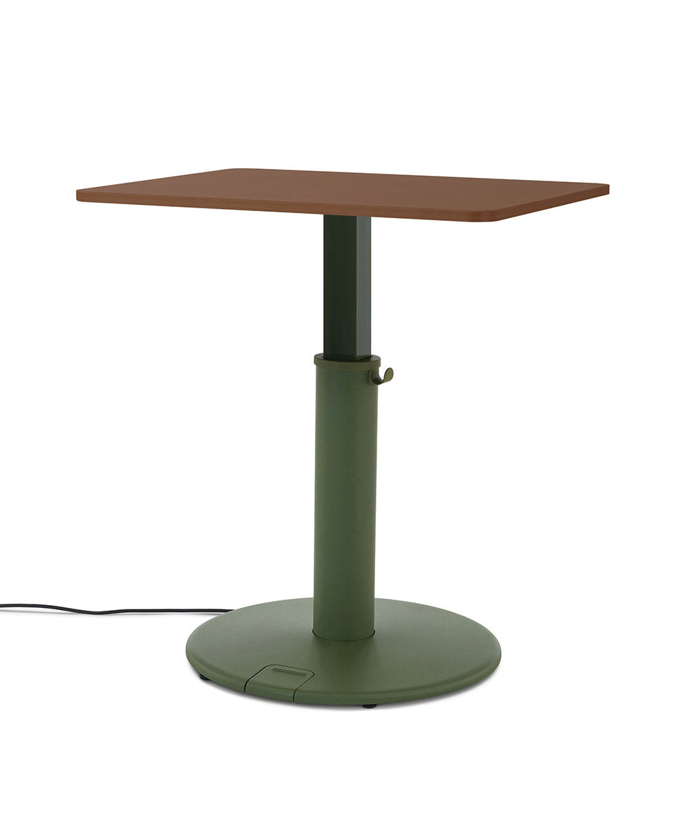 OE1 Rectangular Stehschreibtisch Helle Esche 