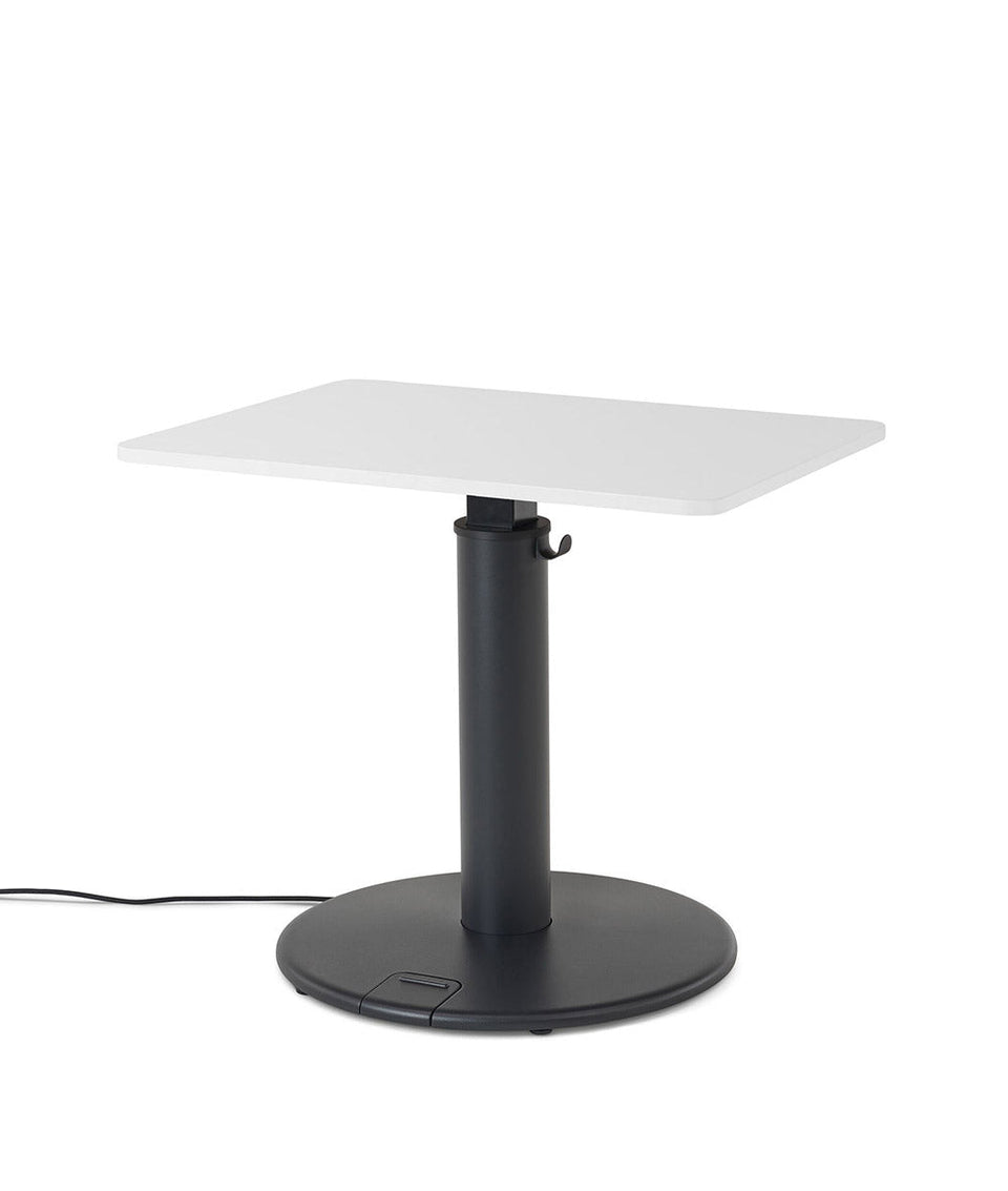 OE1 Rectangular Stehschreibtisch Studio Weiß 