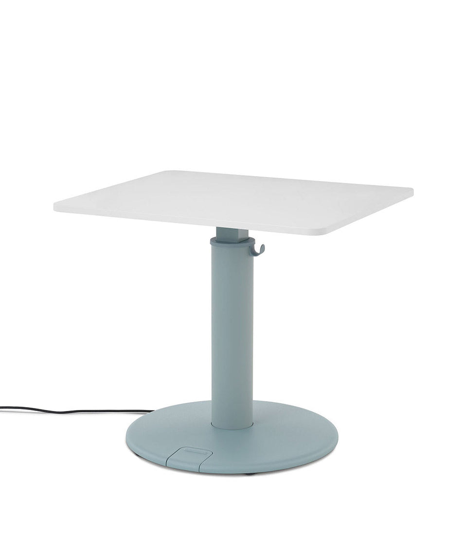 OE1 Rectangular Stehschreibtisch Nussbaum 