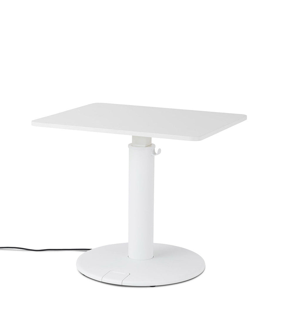 OE1 Rectangular Stehschreibtisch Studio Weiß 