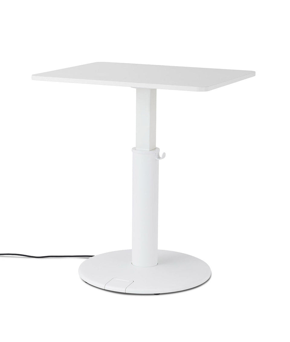 OE1 Rectangular Stehschreibtisch Studio Weiß 