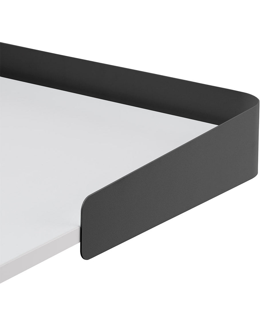 OE1 Rechteckiger Stehschreibtisch mit Umrandung