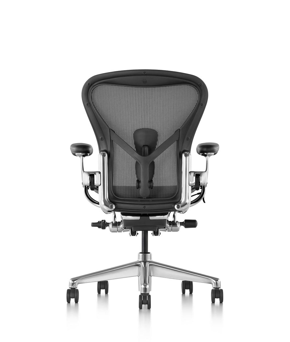 Aeron Bürostuhl Graphite/Poliert