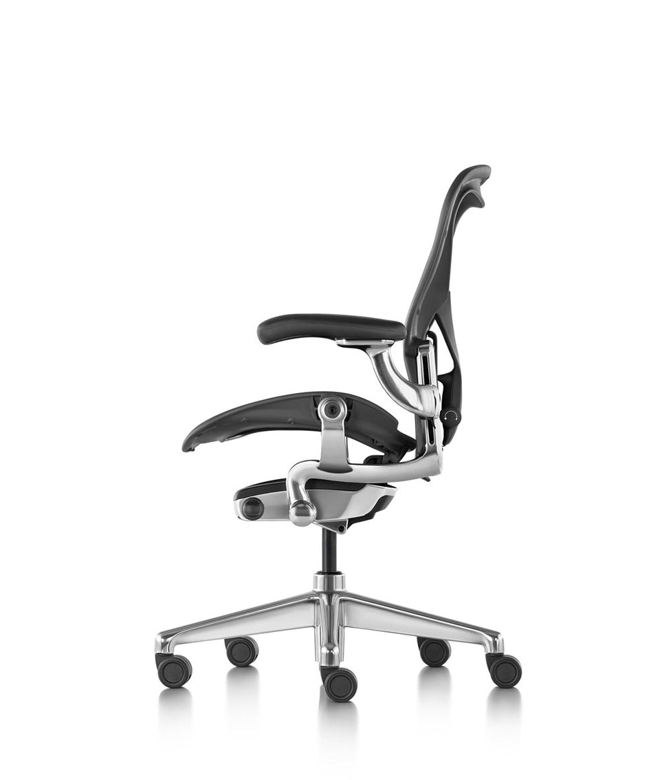 Aeron Bürostuhl Graphite/Poliert