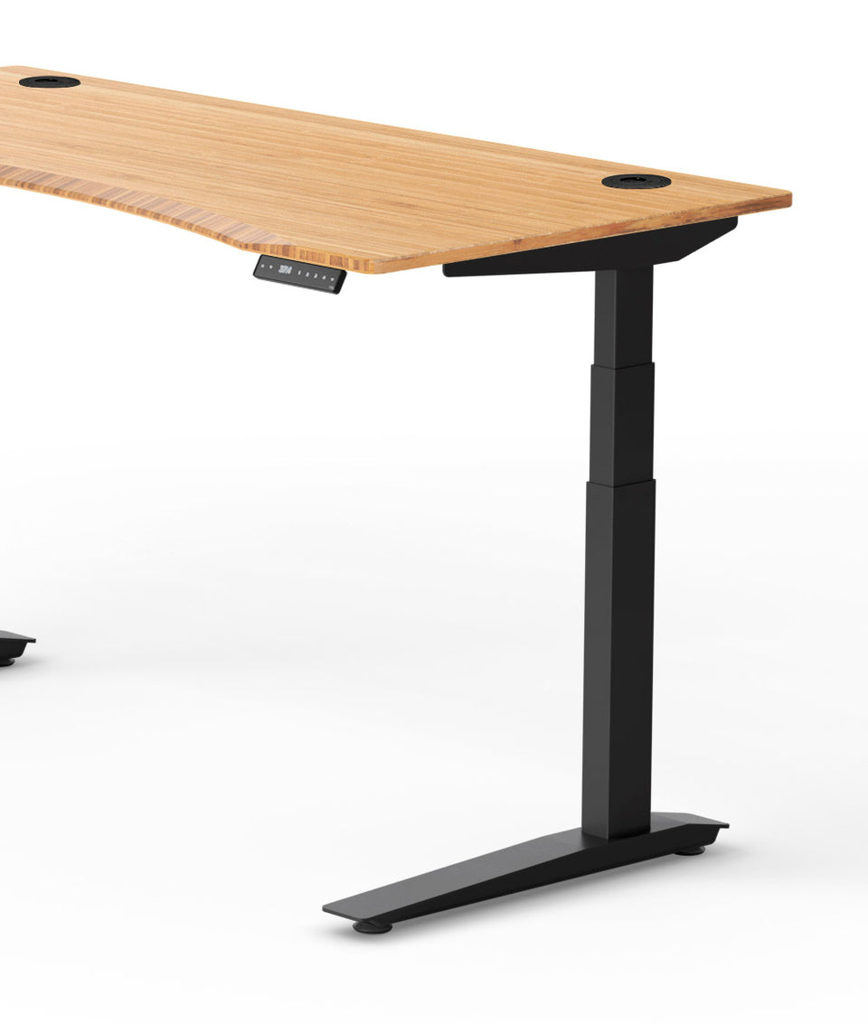 Fully Jarvis Contour Bambus-Sitz-Steh-Schreibtisch