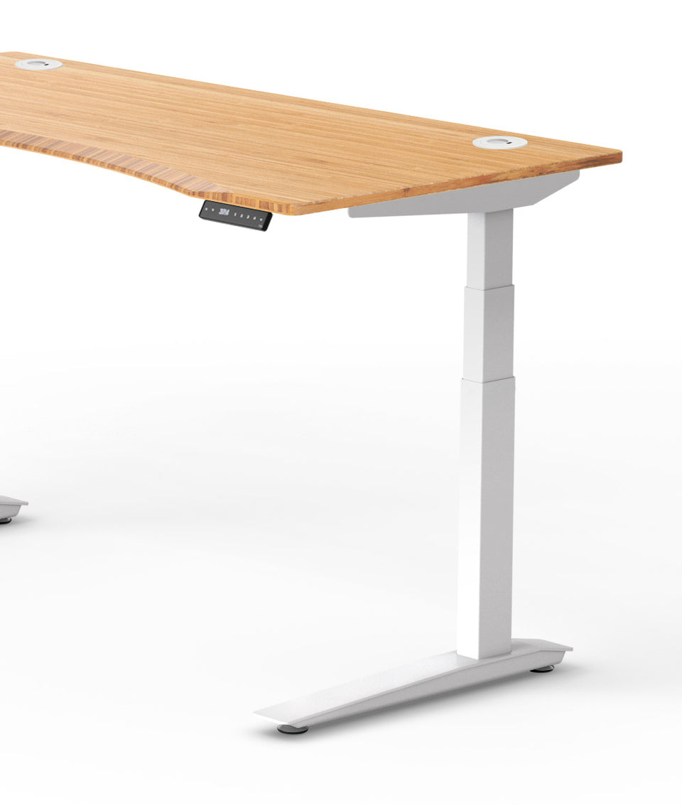 Fully Jarvis Contour Bambus-Sitz-Steh-Schreibtisch