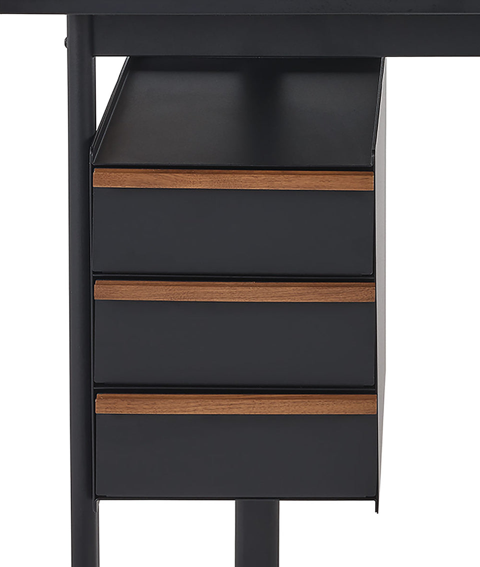 Mode Schreibtisch, mit Aufbewahrungselement