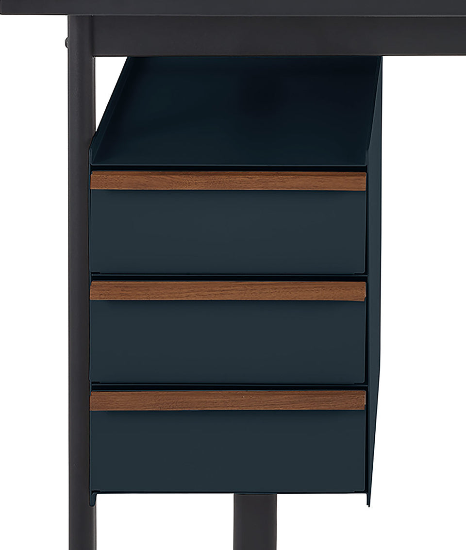 Mode Schreibtisch, mit Aufbewahrungselement