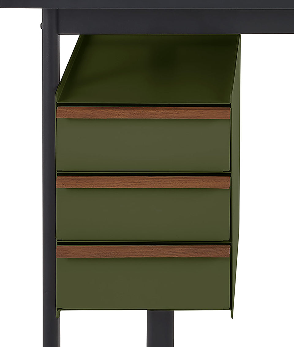 Mode Schreibtisch, mit Aufbewahrungselement