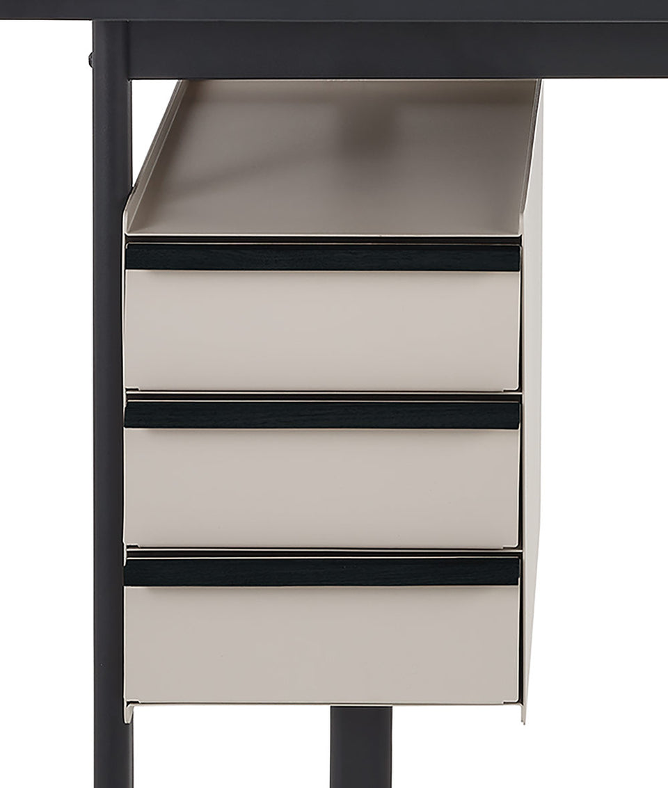 Mode Schreibtisch, mit Aufbewahrungselement