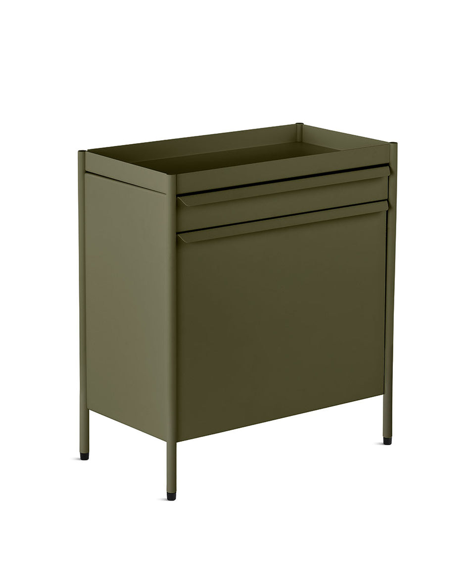 OE1 Aufbewahrungswagen, Schublade oben & Aktenbehälter