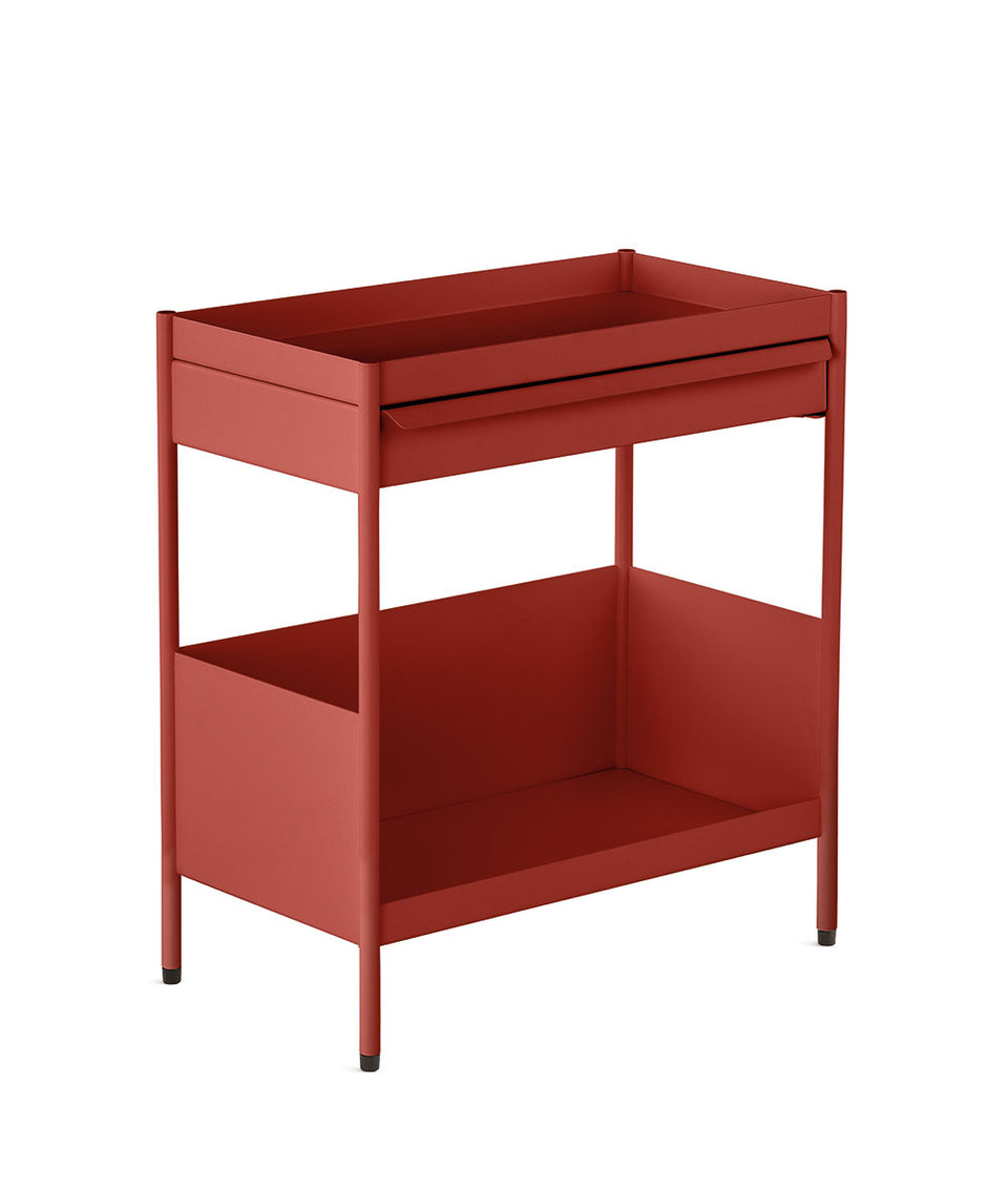 OE1 Aufbewahrungswagen, Schublade oben & Fach unten