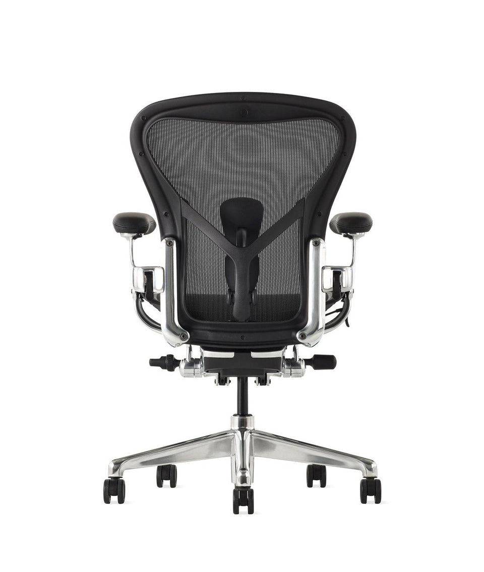Aeron Bürostuhl Onyx/Poliert