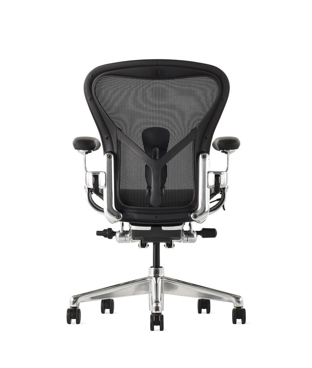 Aeron Bürostuhl Onyx/Poliert